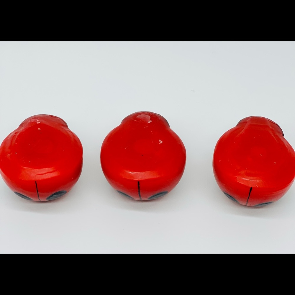 Ladybug floating candles never burned set of 3 - Picture 6 of 8
